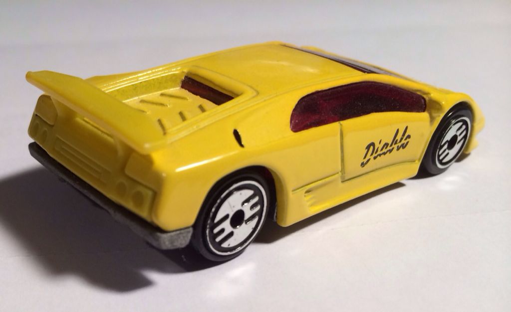 Lamborghini Diablo - 1990 Hot Wheels toy car collectible - Main Image 2
