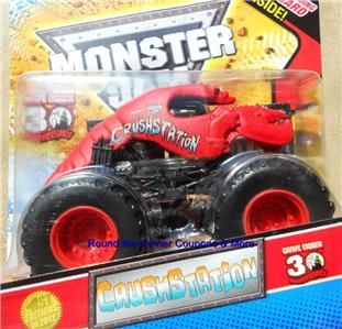 Crushstation Red  toy car collectible - Main Image 2