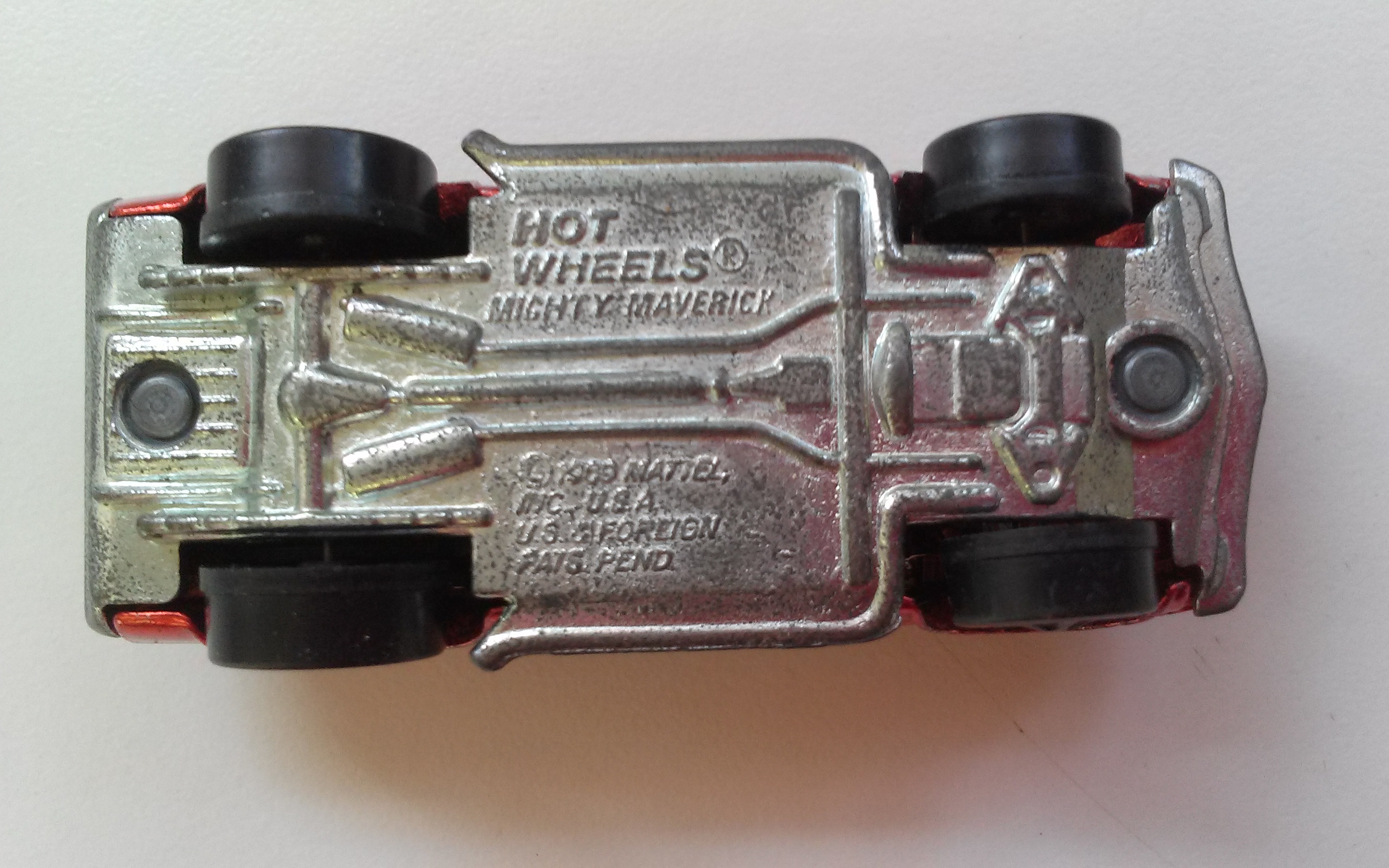 HW Mighty Maverick - Redlines toy car collectible - Main Image 2