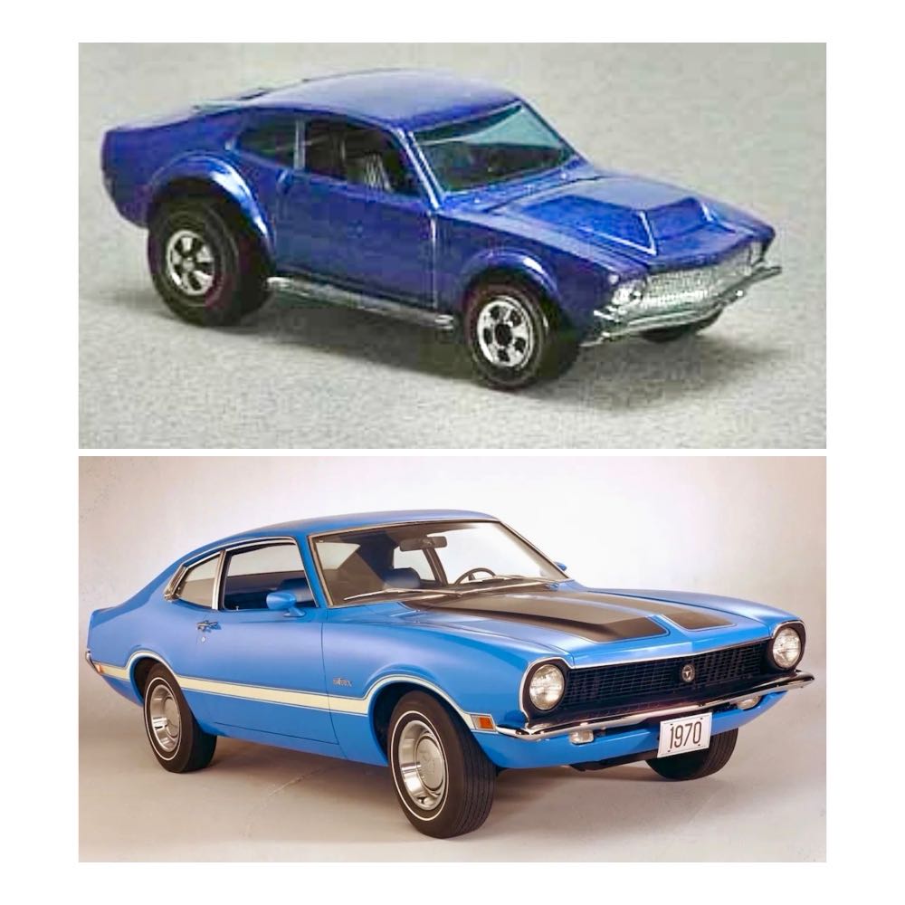 HW Mighty Maverick - Redlines toy car collectible - Main Image 4