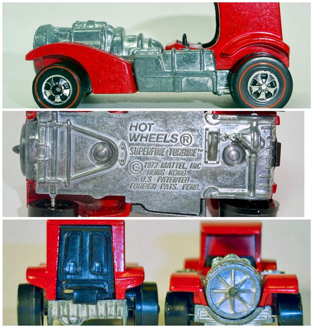 HW Superfine Turbine - Redlines toy car collectible - Main Image 3