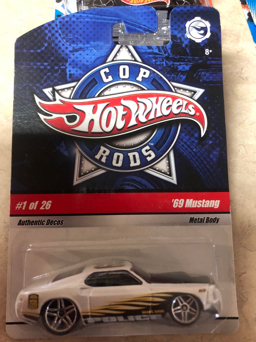 ‘69 Mustang - Cop Rods toy car collectible - Main Image 2