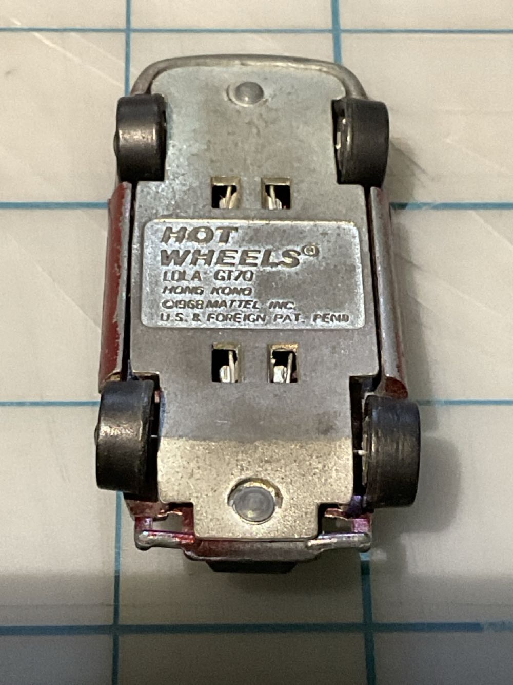 Lola GT 70 - Sweet 16 - Vintage - 0026 - Loose - 1969 Grand Prix toy car collectible - Main Image 3