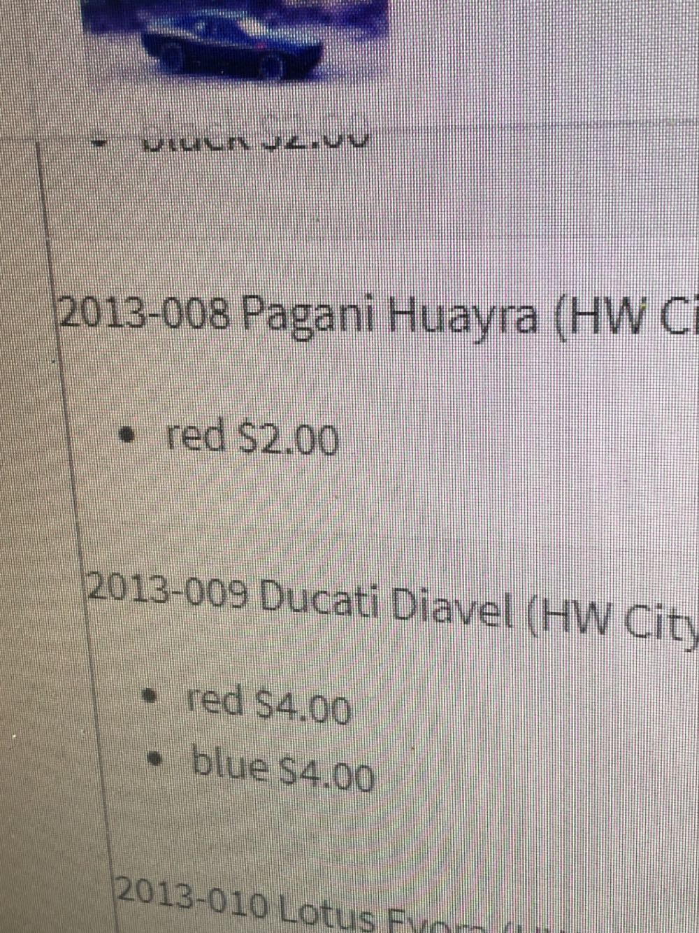 Pagani Huayra - HW City - 2013 Street Power toy car collectible - Main Image 3