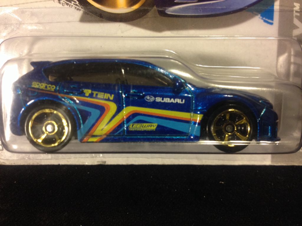 Subaru WRX STI - 2013 HW City - Nightburnerz toy car collectible - Main Image 2