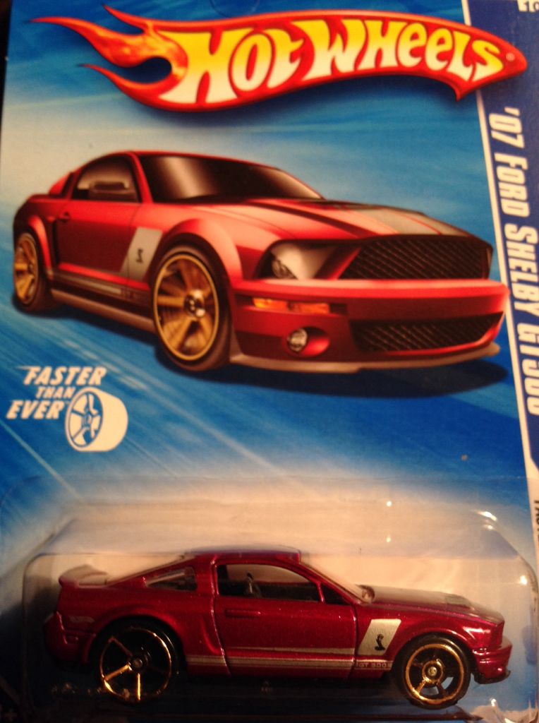 2007 Ford Shelby GT-500 - 2010 Faster Than Ever toy car collectible - Main Image 1