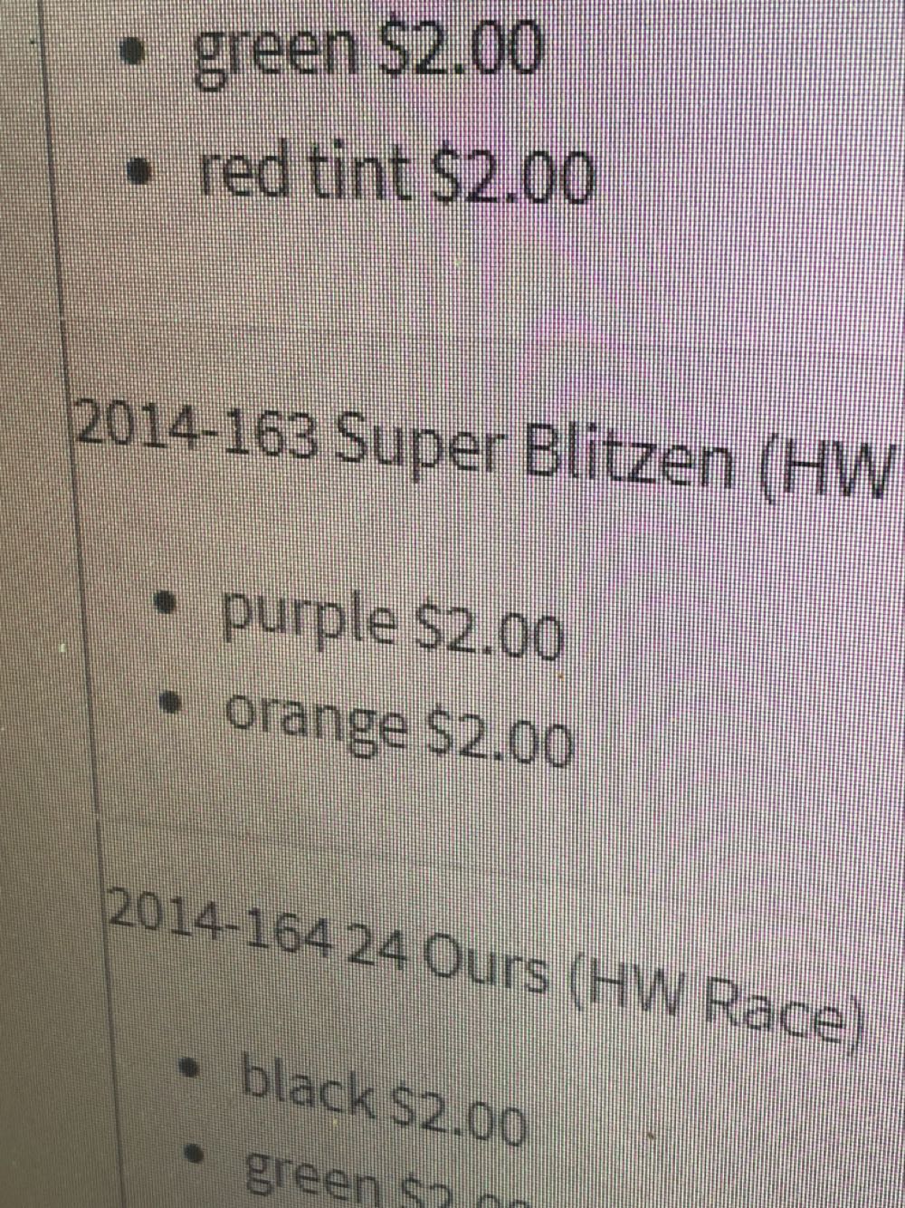 Super Blitzen - 2014 Hot Wheels HW Race Track Aces toy car collectible - Main Image 3