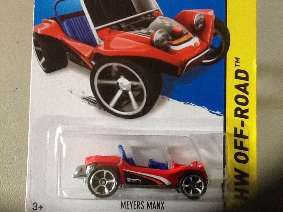 Meyers Manx Loose Red - Charonike VW Collection toy car collectible - Main Image 2
