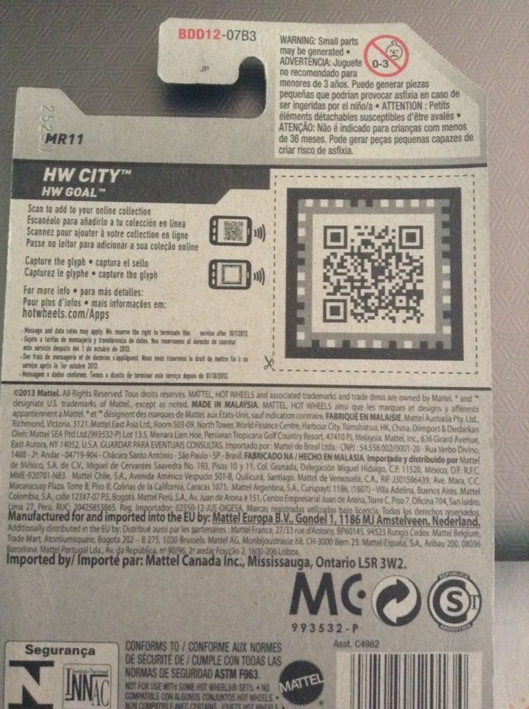 MR11 - HW City ’14 toy car collectible - Main Image 2