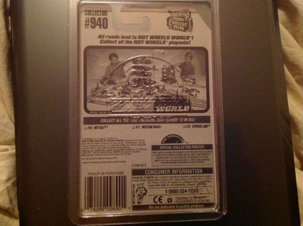 Express Lane - TH - Treasure Hunt 1999 toy car collectible - Main Image 2