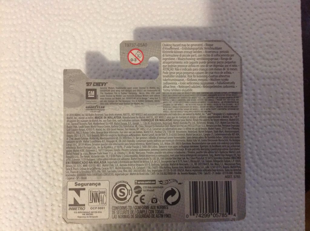 ’57 Chevy - Super Treasure Hunt toy car collectible - Main Image 2