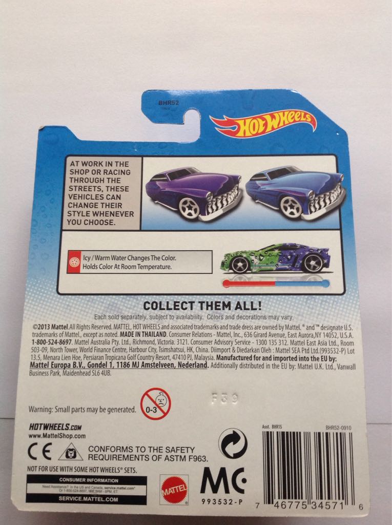Purple Passion - 2013 HW City toy car collectible - Main Image 2