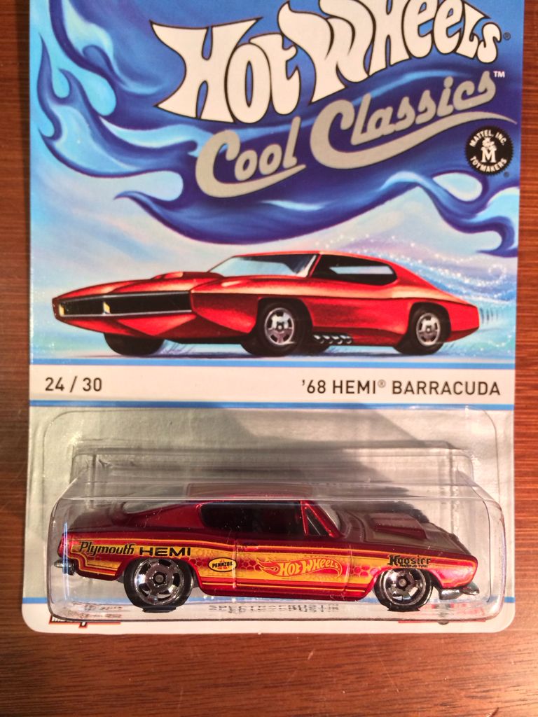 ’68 Hemi Barracuda - Cool Classics Series 1 toy car collectible - Main Image 2