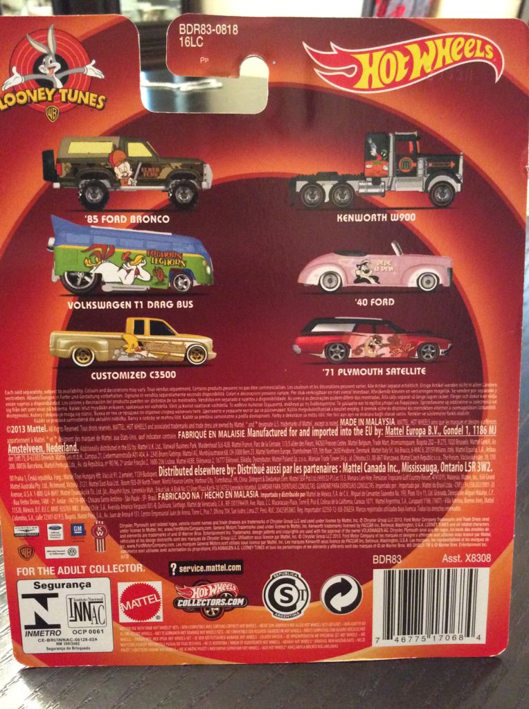 ‘71 Plymouth Satellite - Pop Culture - Looney Tunes toy car collectible - Main Image 2