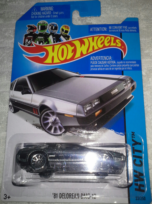 DeLorean DMC-12 1981 - Speed Team toy car collectible - Main Image 1