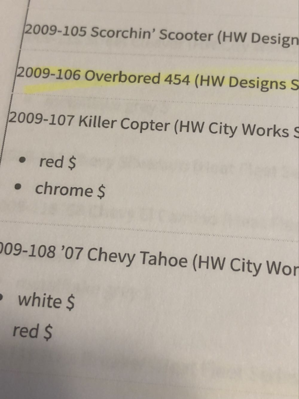 Killer Copter - HW City Works toy car collectible - Main Image 3