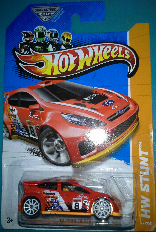 ’12 Ford Fiesta - HW Stunt toy car collectible - Main Image 1