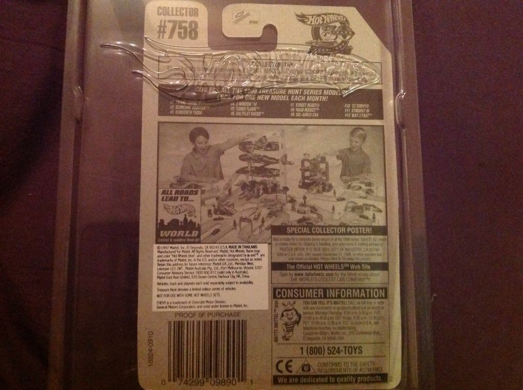 ’57 Chevy - Treasure Hunt 1998 toy car collectible - Main Image 2