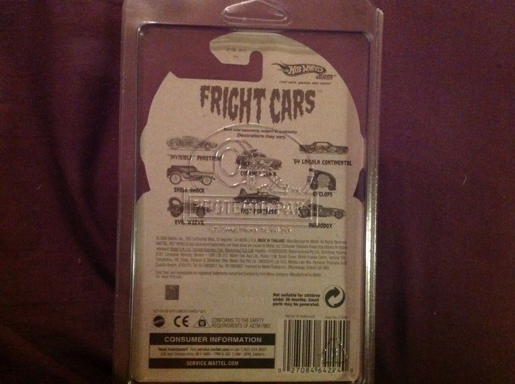 Invisible Phastasm - Fright Cars toy car collectible - Main Image 2