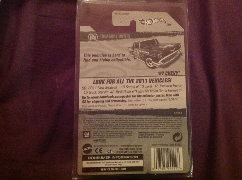 ’67 Chevy - Super Treasure Hunt 2011 toy car collectible - Main Image 2