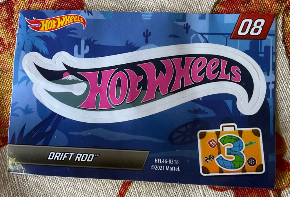 Drift Rod - HW Drift Race toy car collectible - Main Image 4