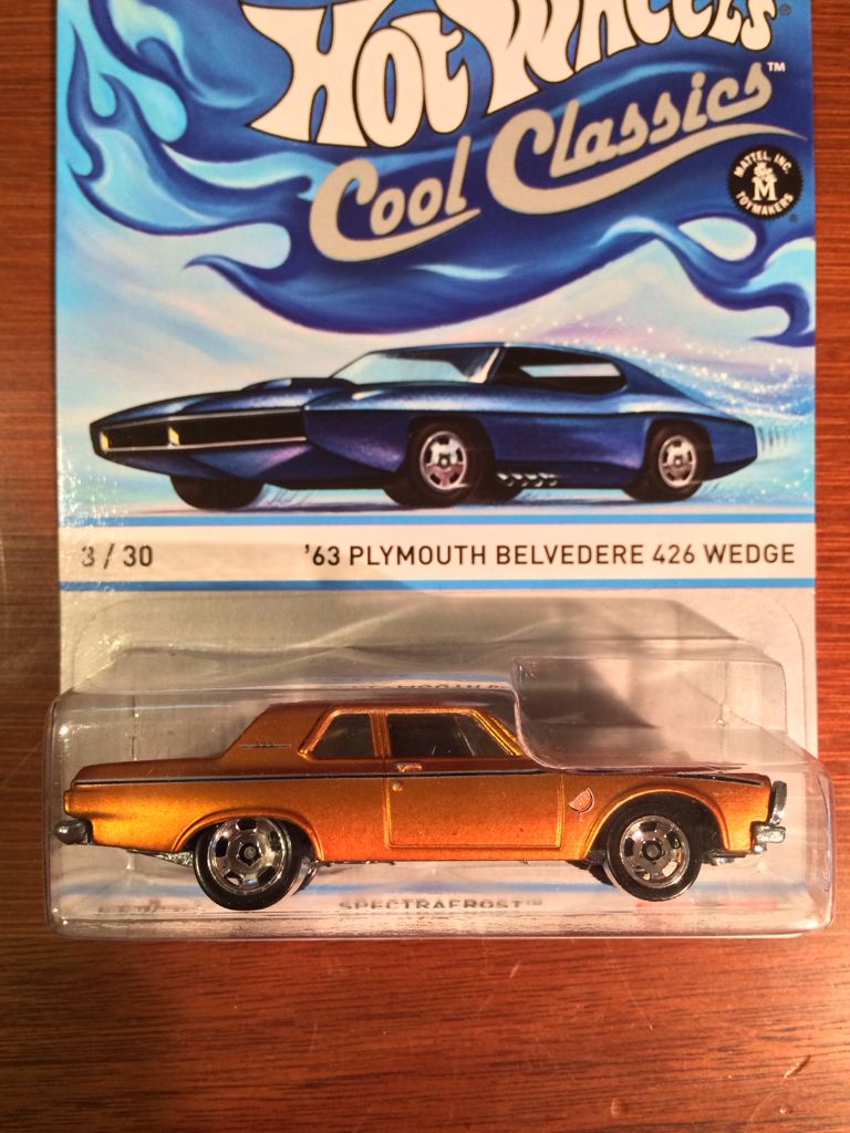 3 - ’63 Plymouth Belvedere 426 Wedge (L) - Cool Classics Series 1 toy car collectible - Main Image 2