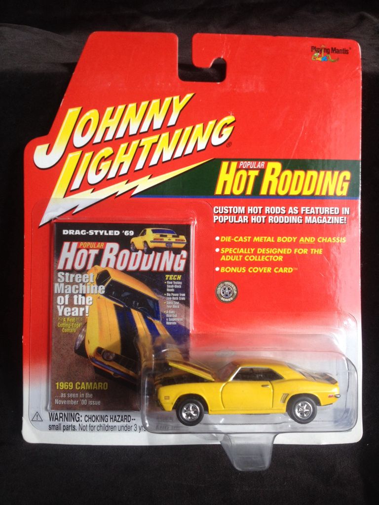 ’69 Camaro - Johnny Lightning Popular Hot Rodding toy car collectible - Main Image 1