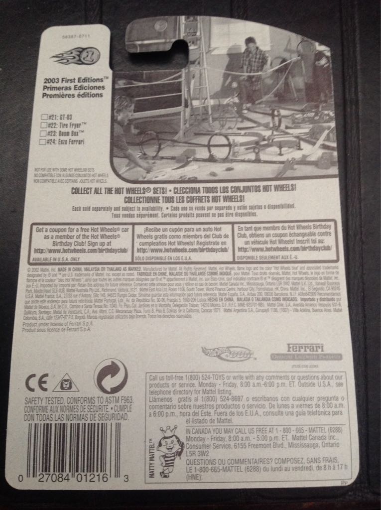 ENZO FERRARI - 2003 First Editions toy car collectible - Main Image 2