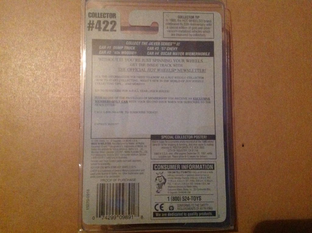 ’57 Chevy - Silver Series II toy car collectible - Main Image 2