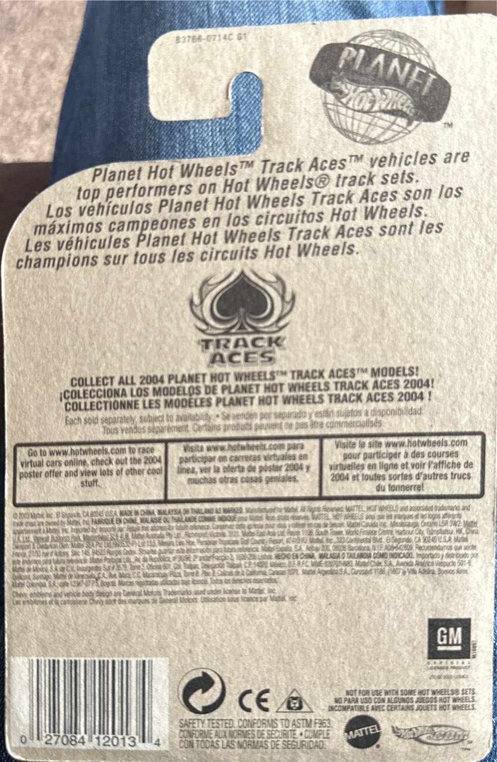 Chevy - Track Aces toy car collectible - Main Image 2