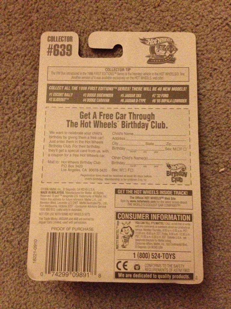 Jaguar XK8 - ‘98 First Editions toy car collectible - Main Image 2