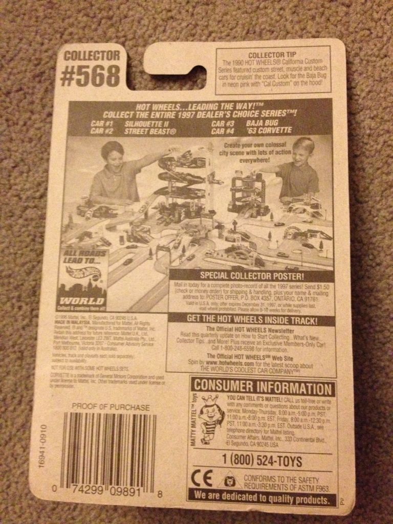 ’63 Corvette - 1997 Dealer’s Choice series toy car collectible - Main Image 2