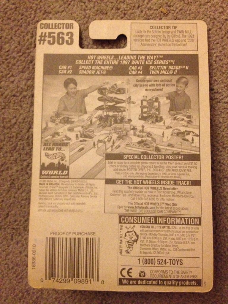 Splittin Image II - 1997 - HW Mainline toy car collectible - Main Image 2