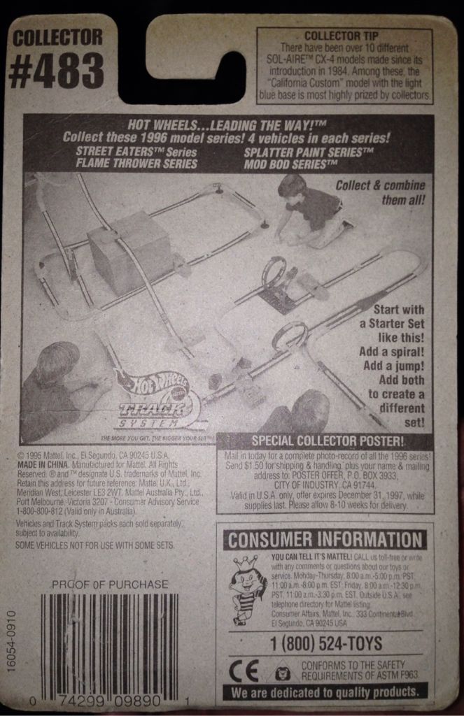 1996 Thunder Roller - 1996 toy car collectible - Main Image 2