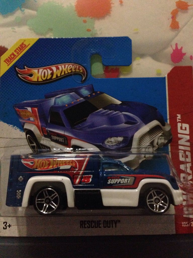 Rescue Duty - Hw Racing - 2013 Hw Race Team toy car collectible - Main Image 2