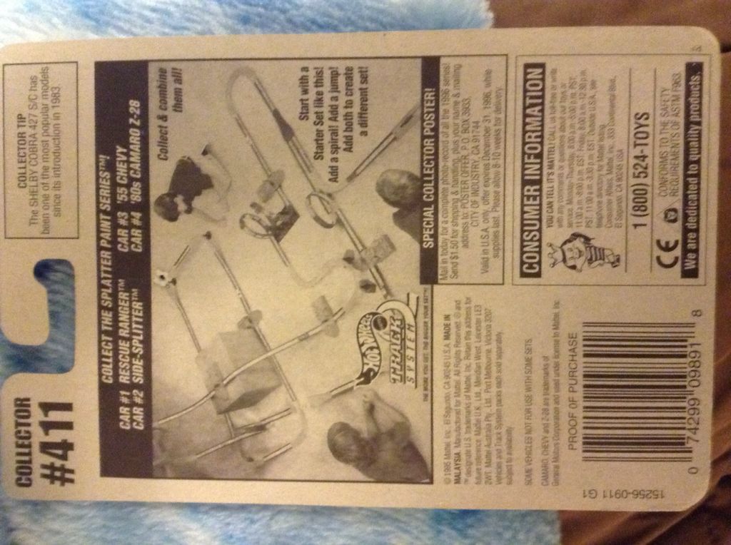 ’80s Camaro Z-28 (L) (M) - Splatter Paint Series toy car collectible - Main Image 2