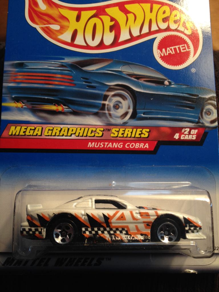 Mustang Cobra - Mega Graphics Series toy car collectible - Main Image 1