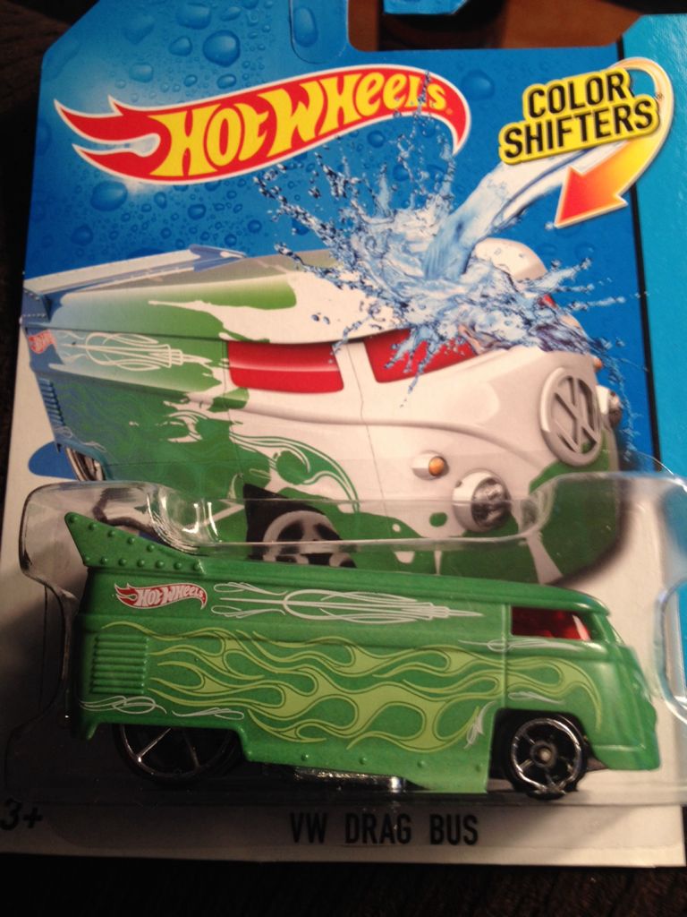 Drag Bus Volkswagen  - 2014 - HW Color Shifter toy car collectible - Main Image 1