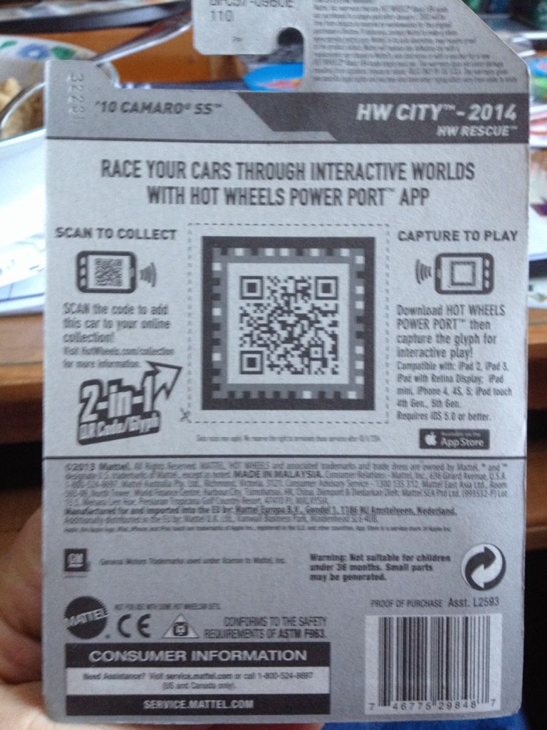 2010 Chevrolet Camaro SS - ”Hot Wheels Fire Departament” - Hw City - 2014 Hw Rescue toy car collectible - Main Image 2