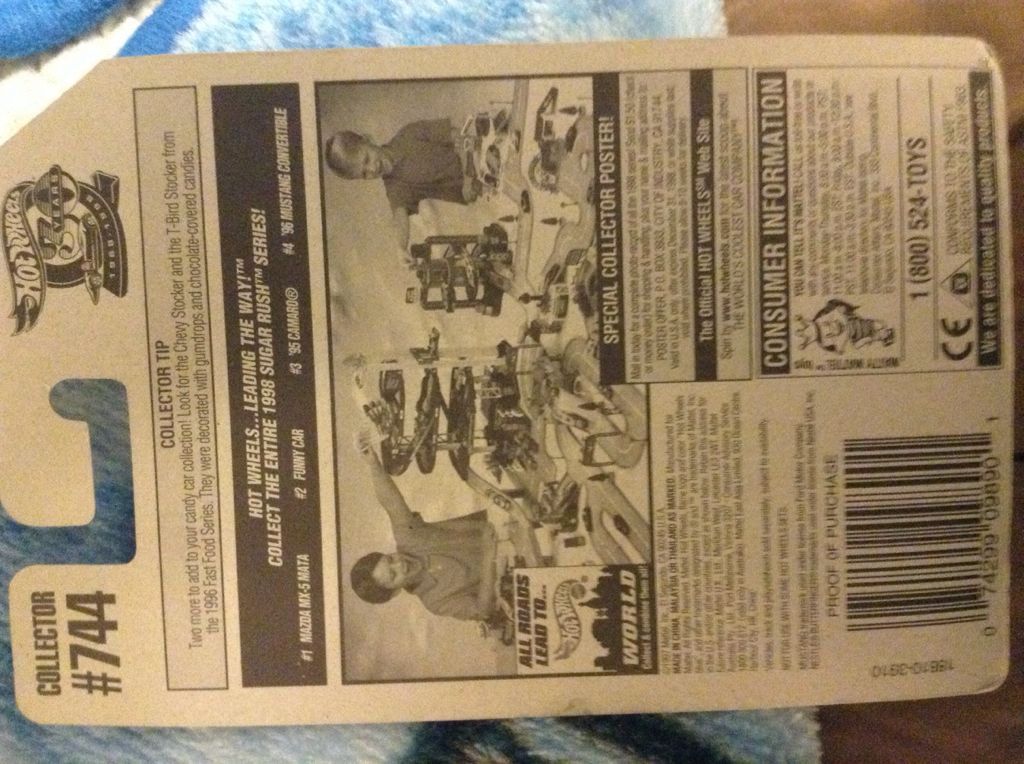 ’96 Mustang Convertible - Sugar Rush Series toy car collectible - Main Image 2