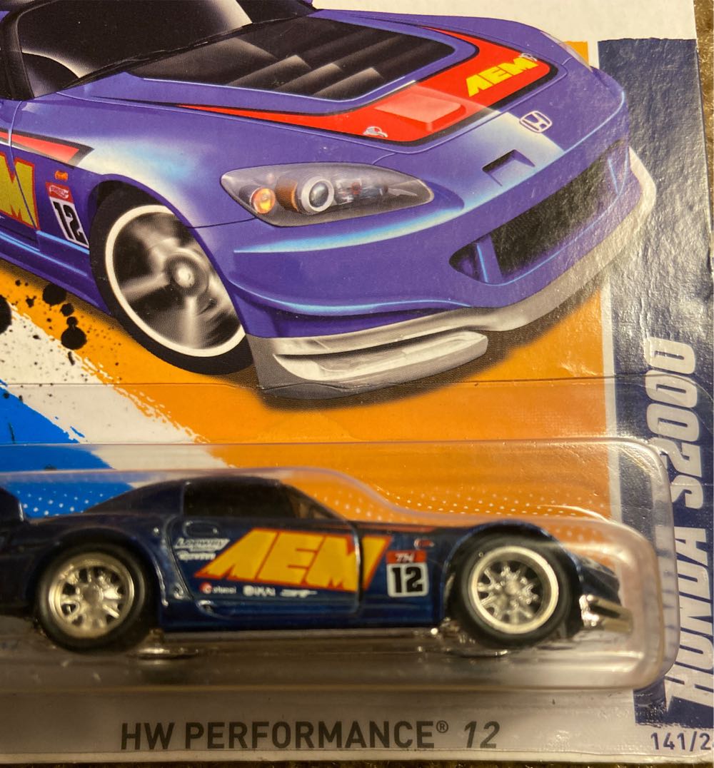Honda S2000 (AEM blue) [STH] - 2012 Mainline Limited Edition toy car collectible - Main Image 3