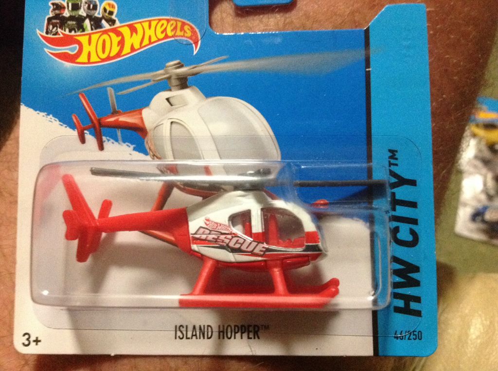 Island Chopper - 2014 Hw City toy car collectible - Main Image 1