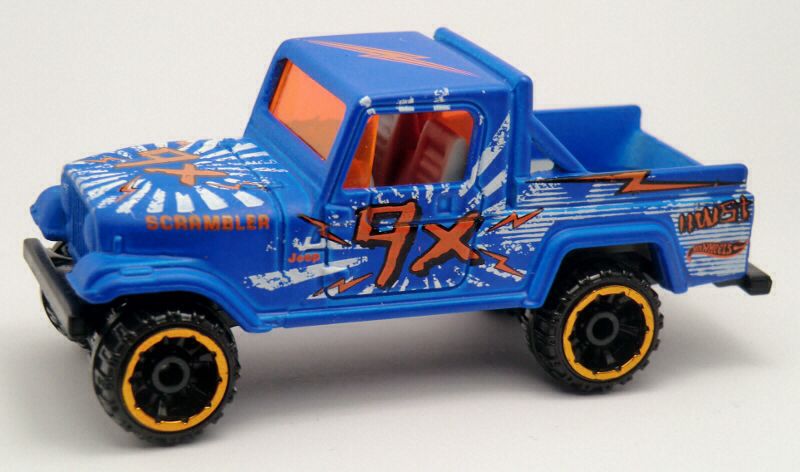 Jeep Scrambler Blue - Stunts toy car collectible - Main Image 2