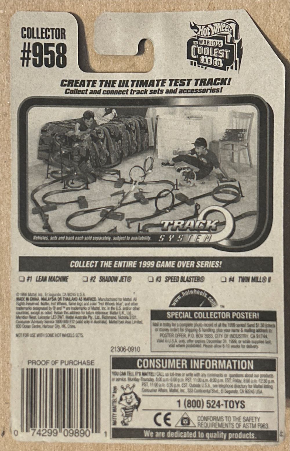 Shadow Jet - 1999 Game Over Series toy car collectible - Main Image 2