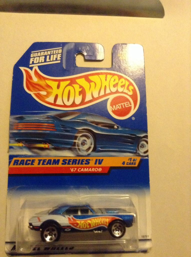 67 Camaro - Race Team Series IV toy car collectible - Main Image 1