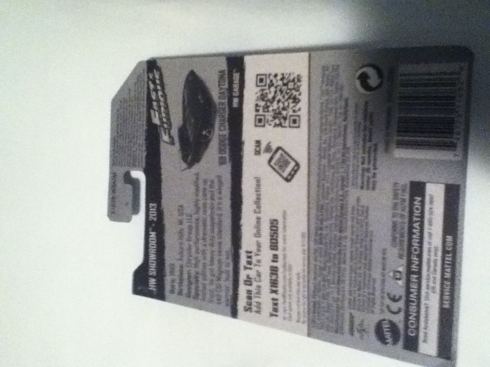 69 Dodge Charger Daytona - 2012 HW Showroom toy car collectible - Main Image 2