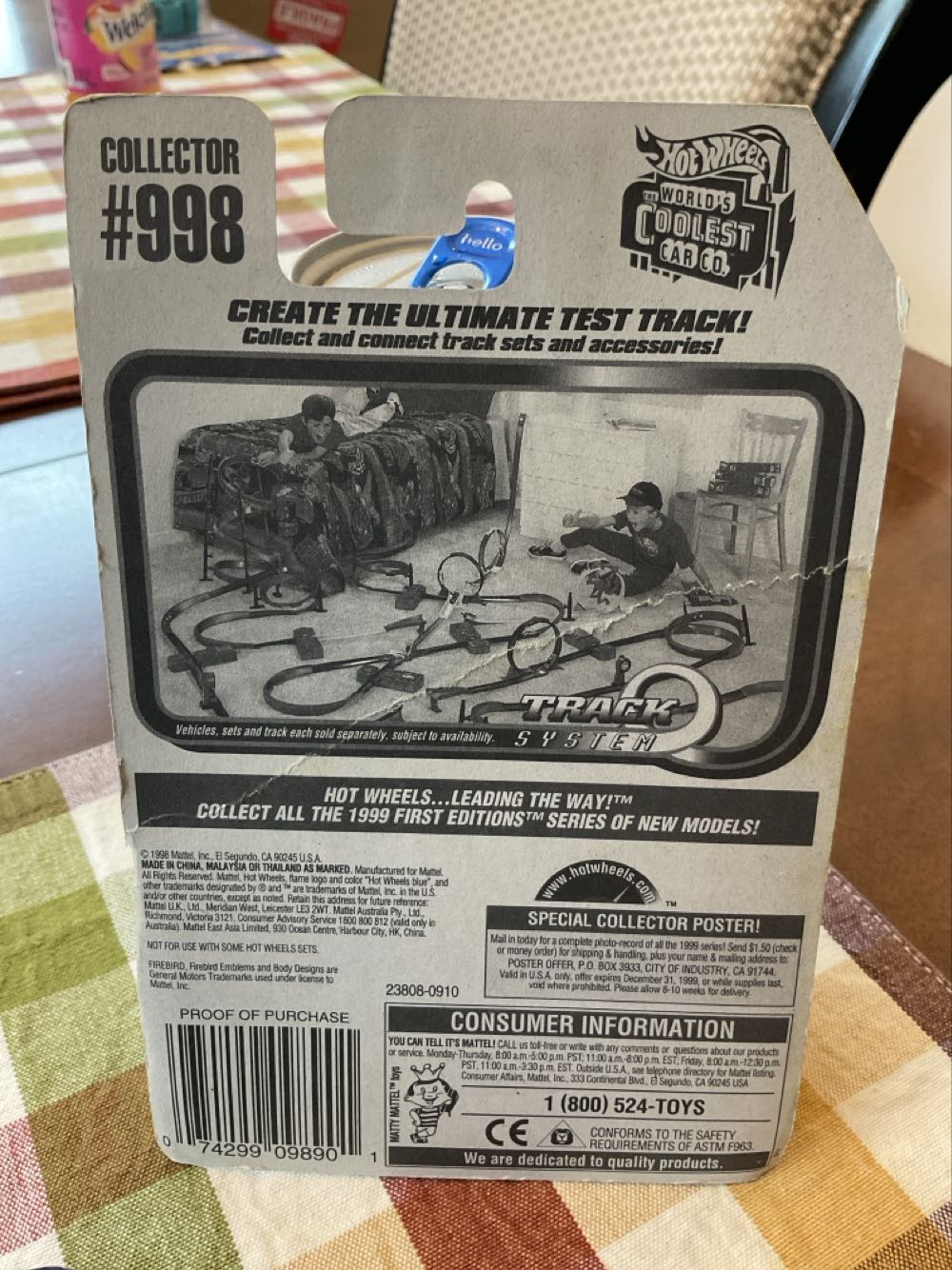 Firebird Funny Car - 1999 Hot Wheels toy car collectible - Main Image 2