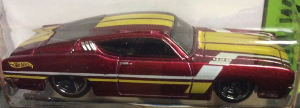 ’69 Ford Torino Talladega - 2014 HW Workshop toy car collectible - Main Image 2