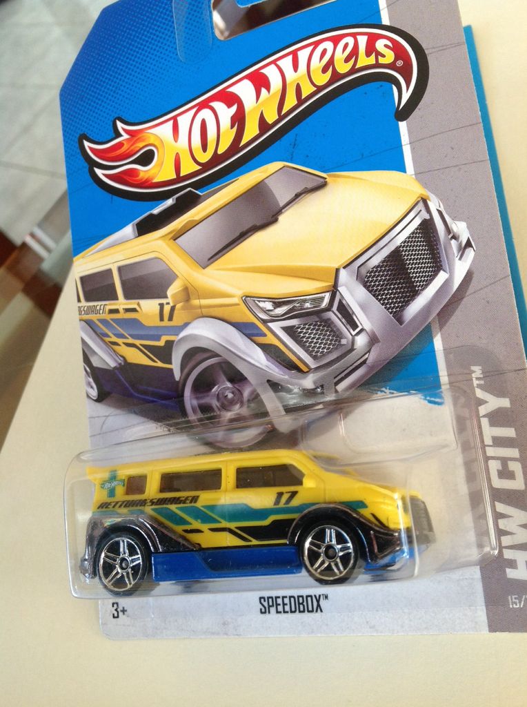 Speedbox - 2012 HW City toy car collectible - Main Image 2