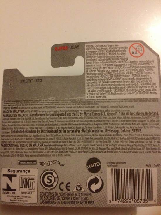 Speed Dozer - 2013 HW City - City Works toy car collectible - Main Image 2